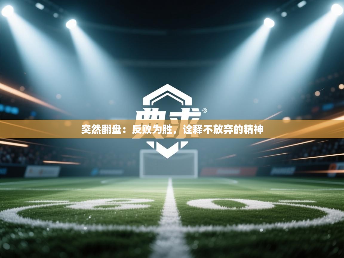 突然翻盘：反败为胜，诠释不放弃的精神