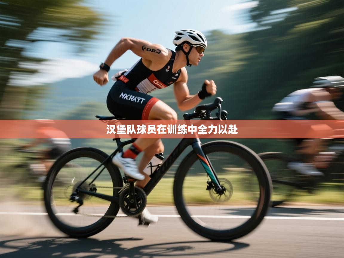汉堡队球员在训练中全力以赴