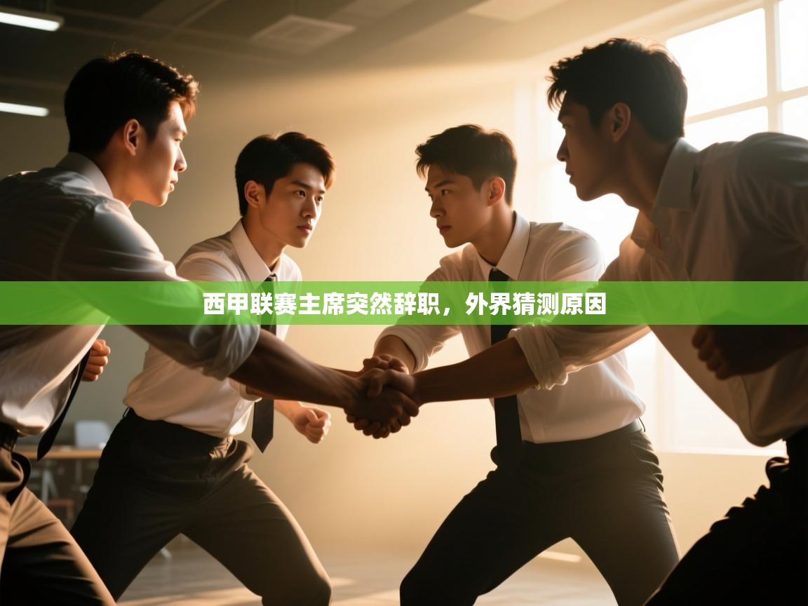 西甲联赛主席突然辞职，外界猜测原因  第1张